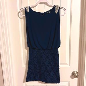 SUPER CUTE navy blue dress